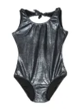 Andorine metallic-effect swimsuit - Blue