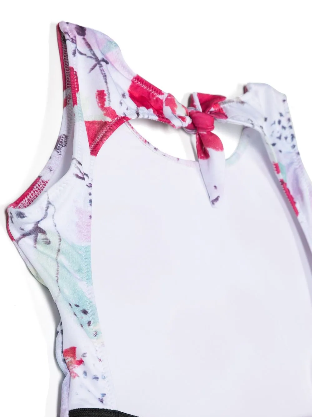  Andorine Badeanzug Mit Blumen Print   Weiß 