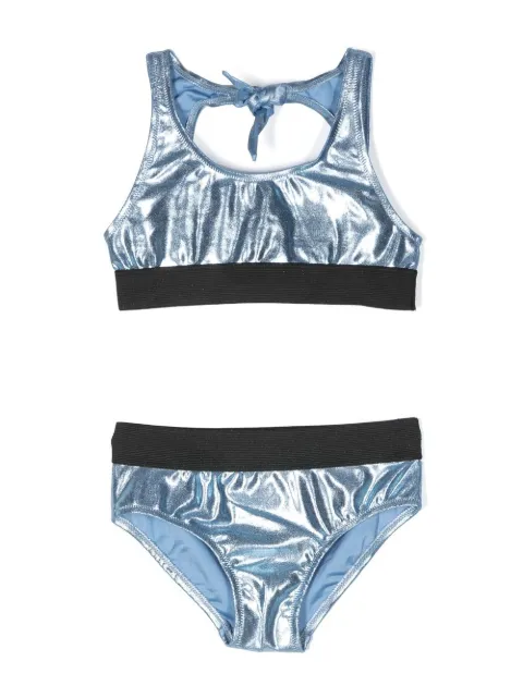 Andorine bikini con efecto metalizado