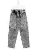 Andorine stonewashed denim jeans - Grey