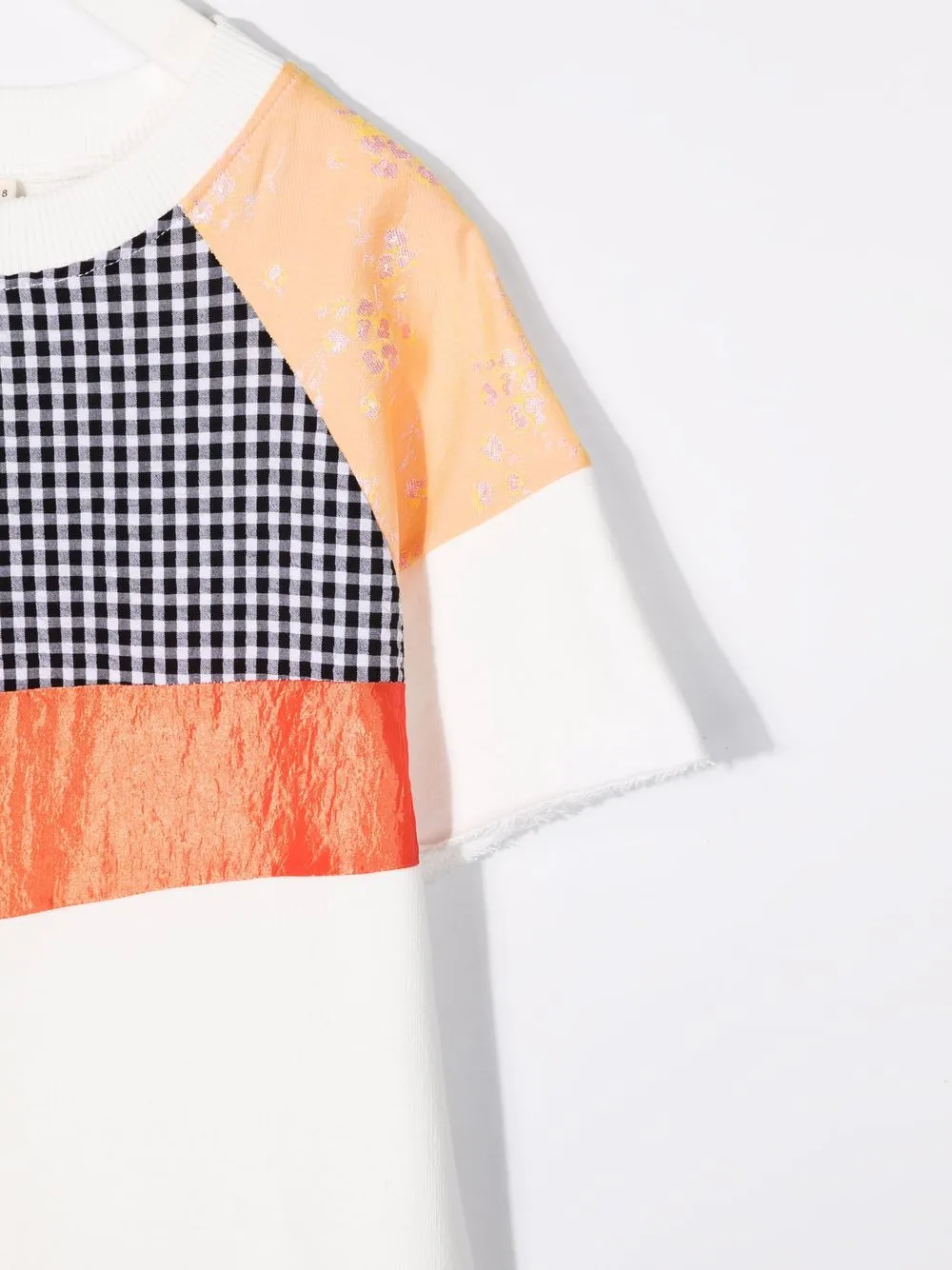 ANDORINE PATCHWORK SWEATER DRESS