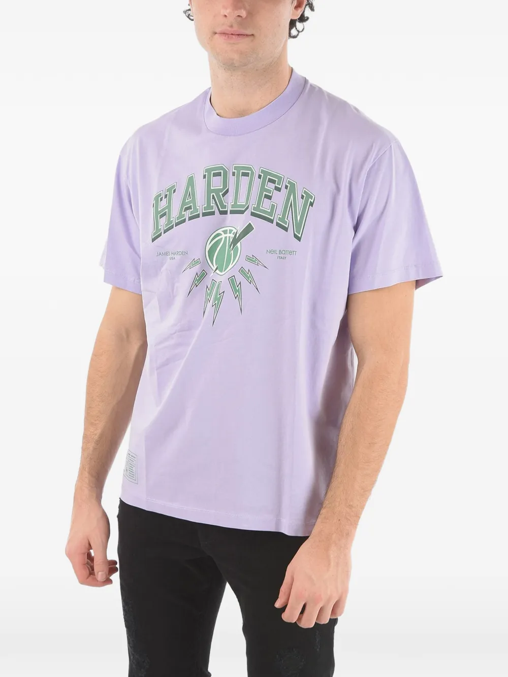 Neil Barrett x James Harden logo-print T-shirt