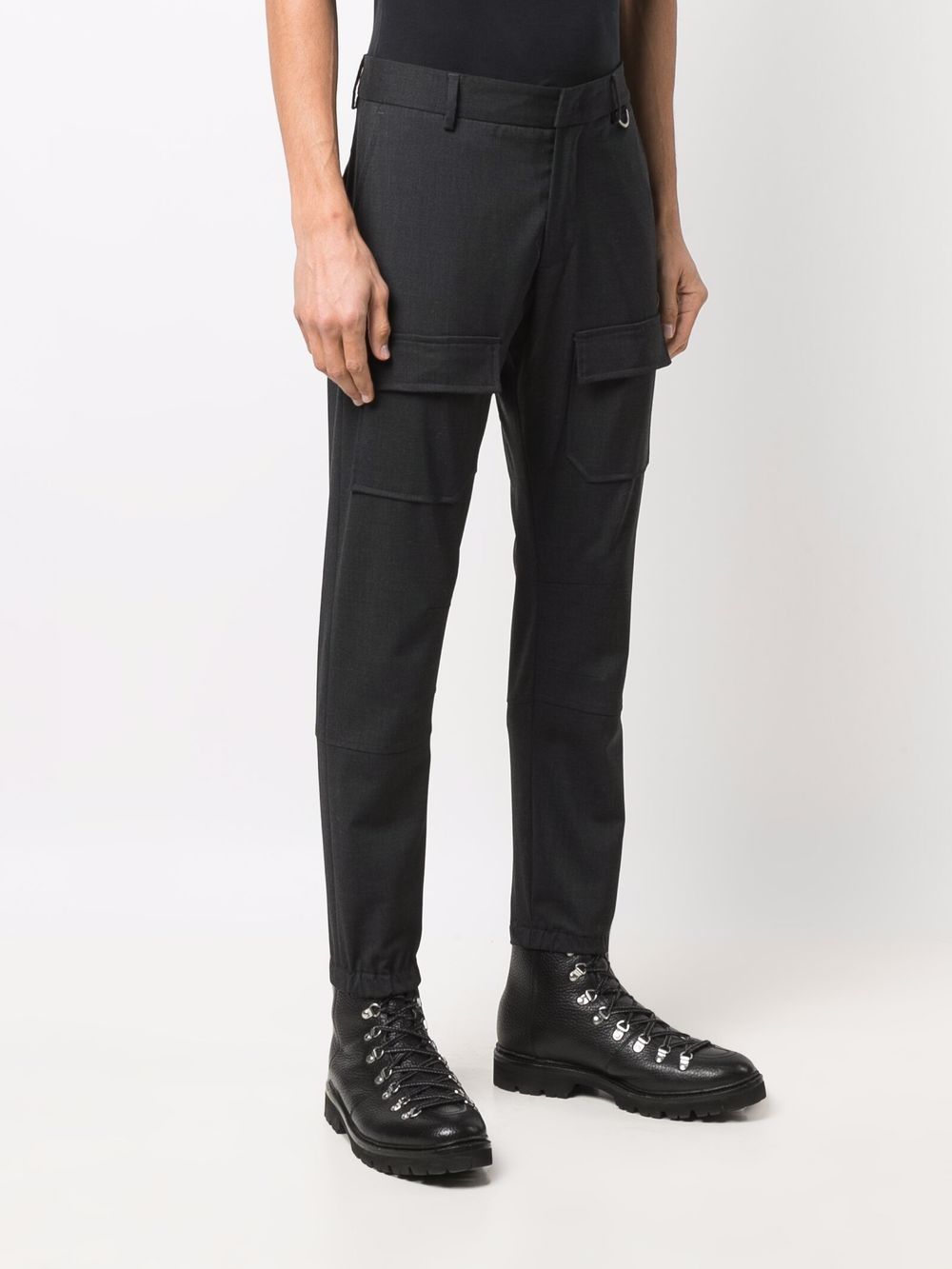Low Brand mid-rise Tapered Leg Trousers - Farfetch