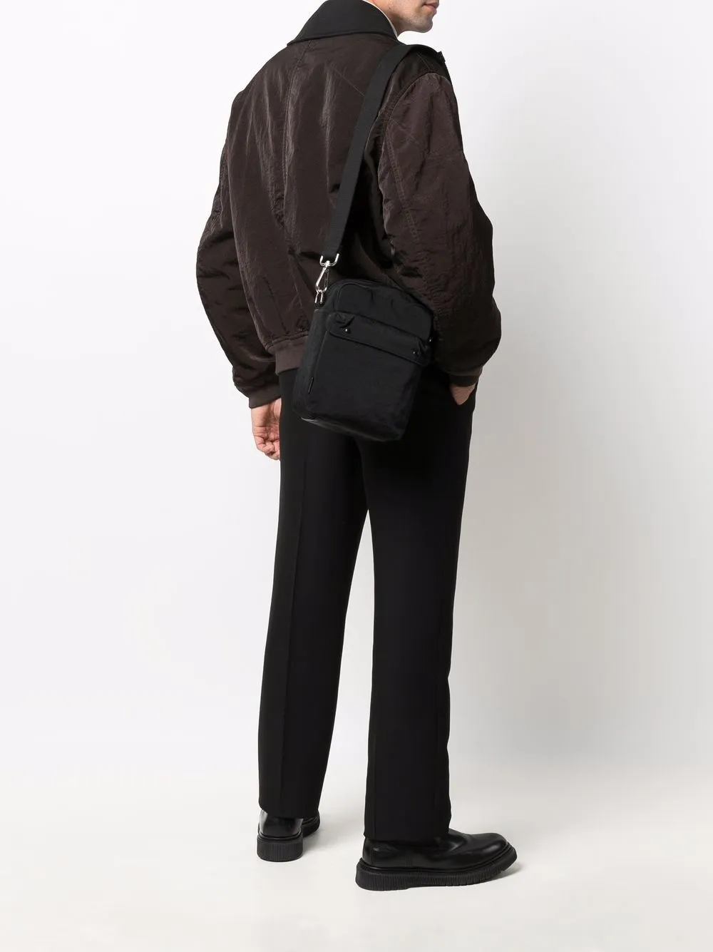 фото Jil sander сумка-мессенджер на молнии