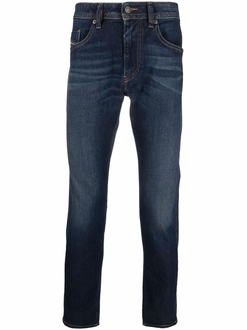 фото Diesel узкие джинсы с завышенной талией