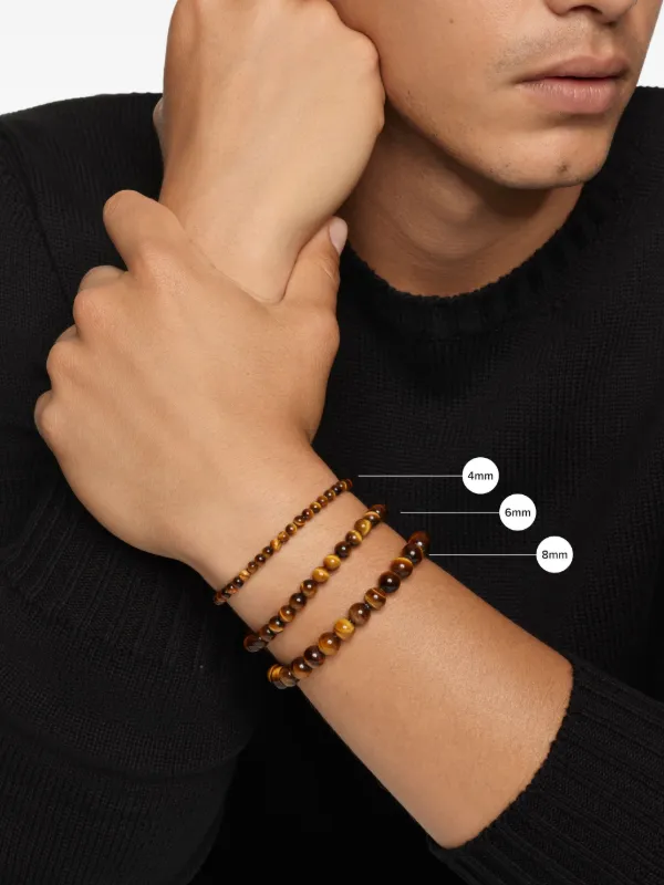 David Yurman Spiritual Beads Alternating ブレスレット 6mm
