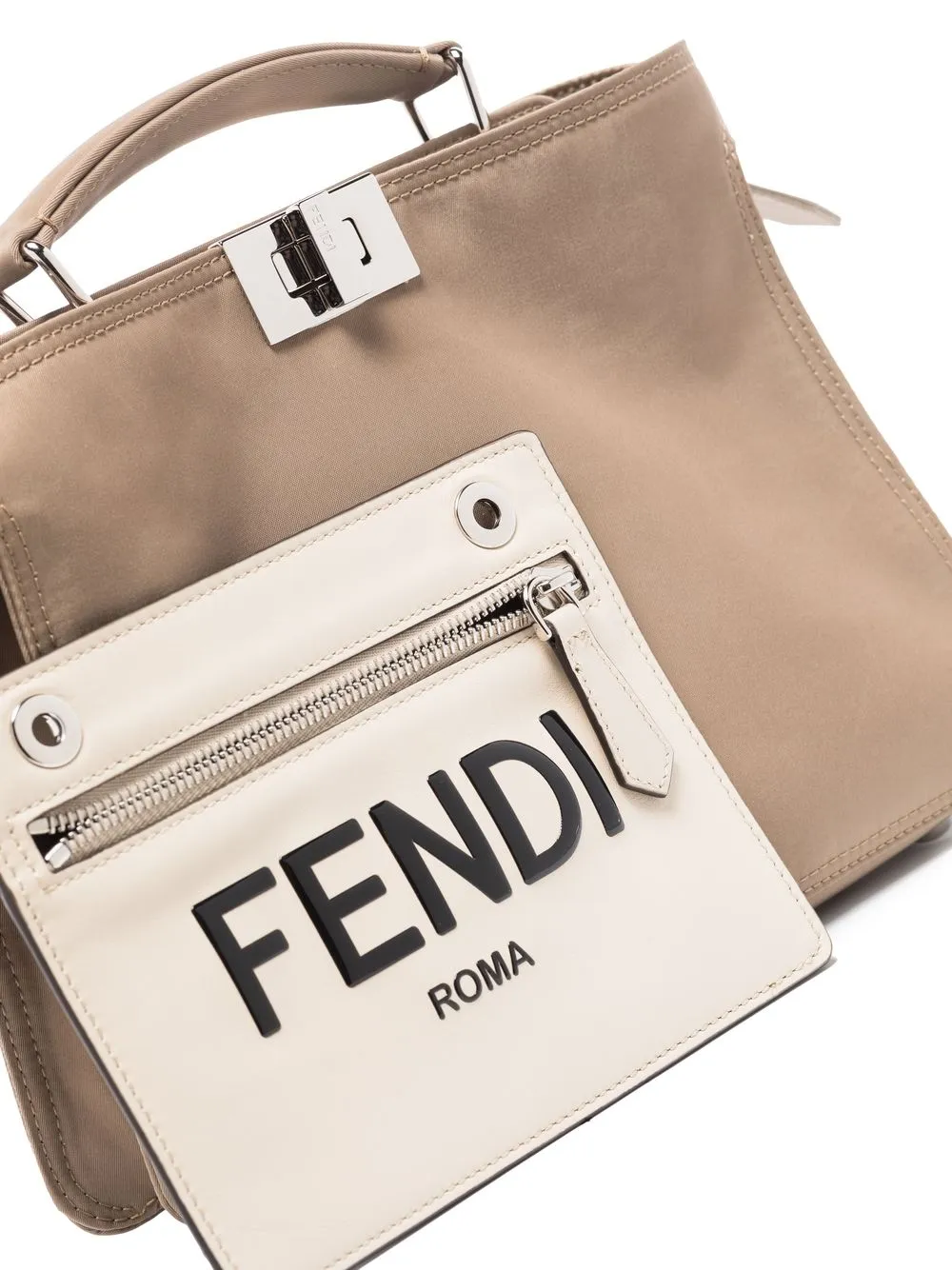 Peekaboo messenger bag