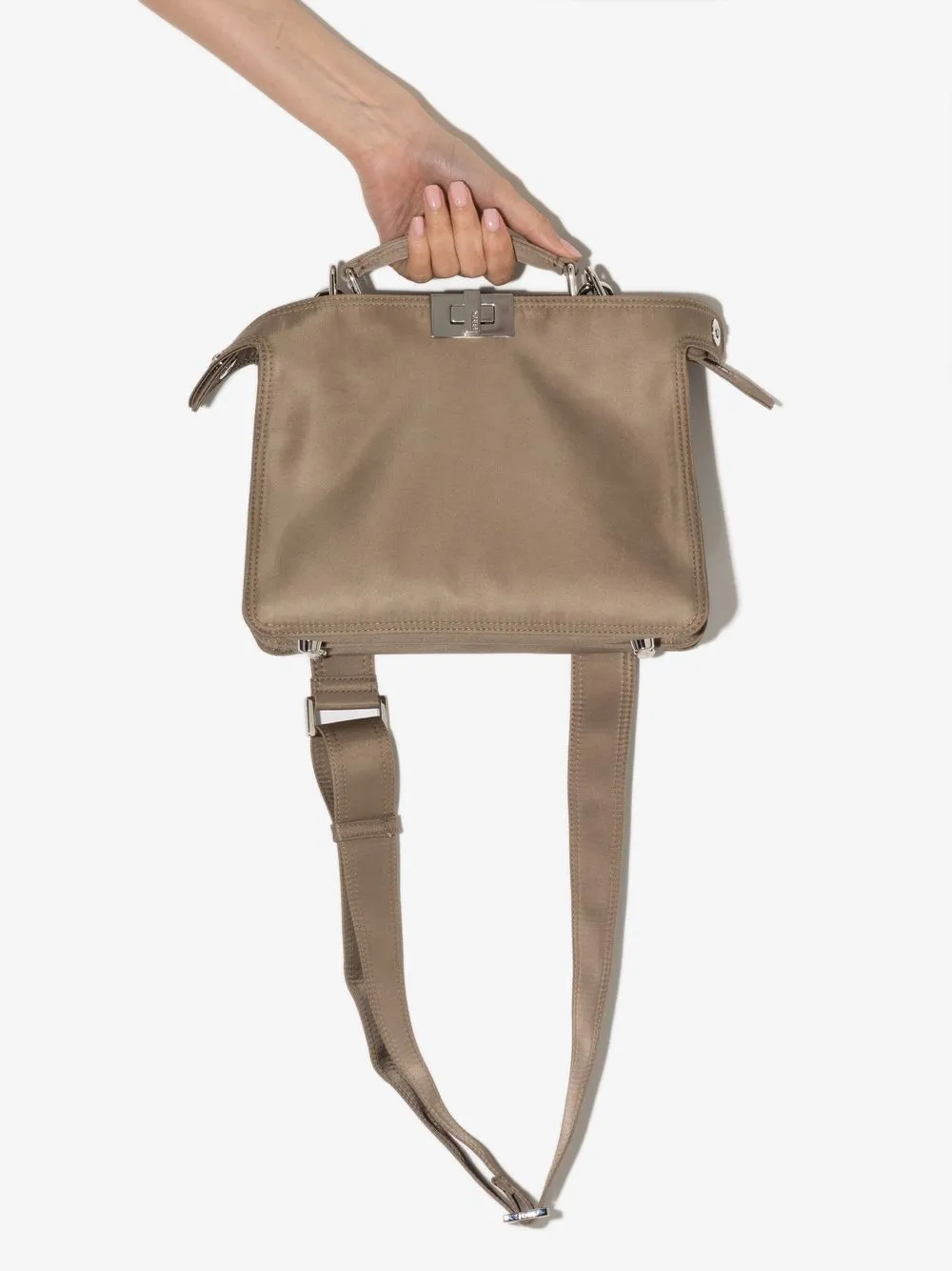 Peekaboo messenger bag