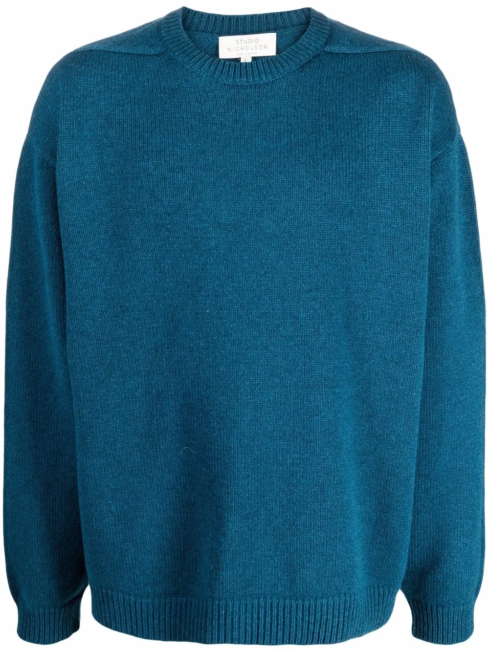 

Studio Nicholson crew-neck lambswool jumper - Blue