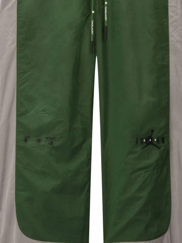 NIKE × OFF-WHITE JORDAN PANT Air Jordan x Off-White Woven Pants Asia Sizing 'Fossil