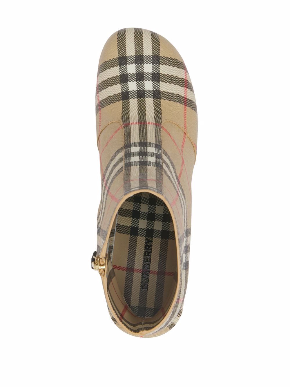 фото Burberry ботильоны в клетку vintage check