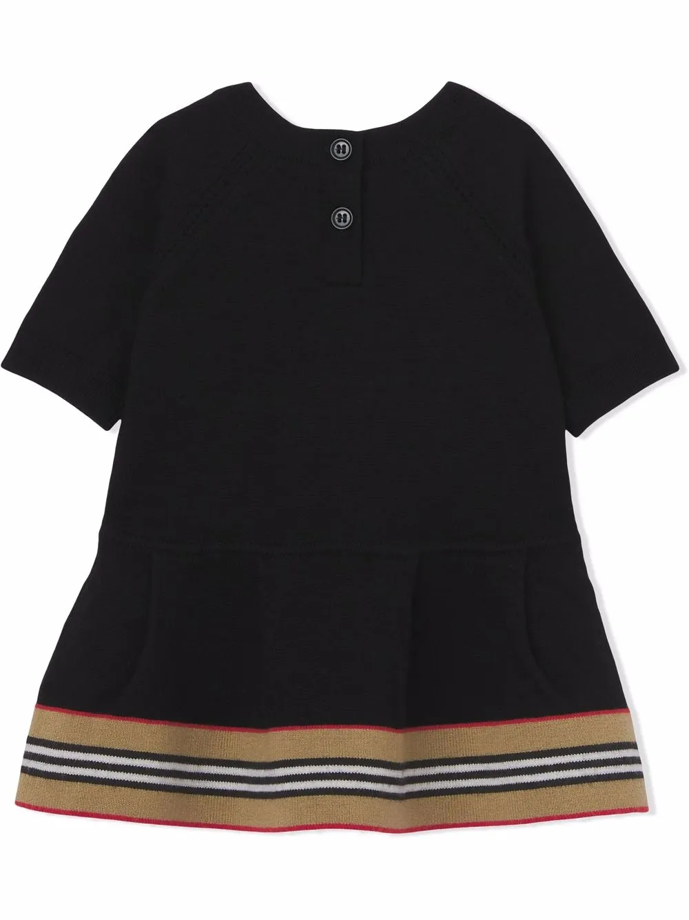 фото Burberry kids комплект из платья и кардигана в полоску icon stripe