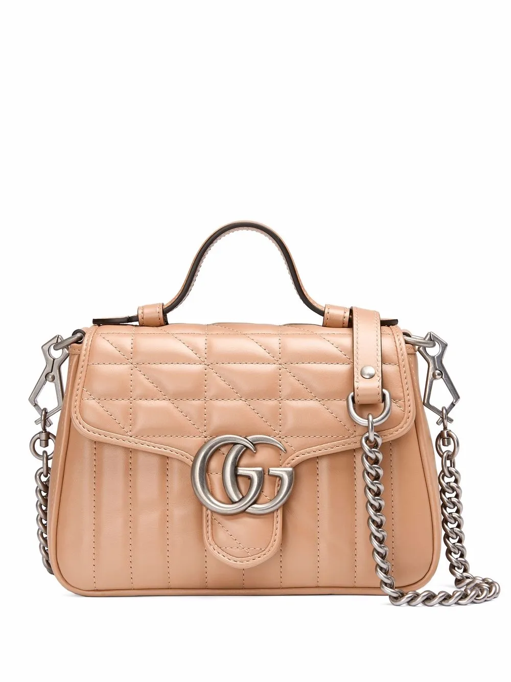 

Gucci GG Marmont quilted tote bag - Neutrals