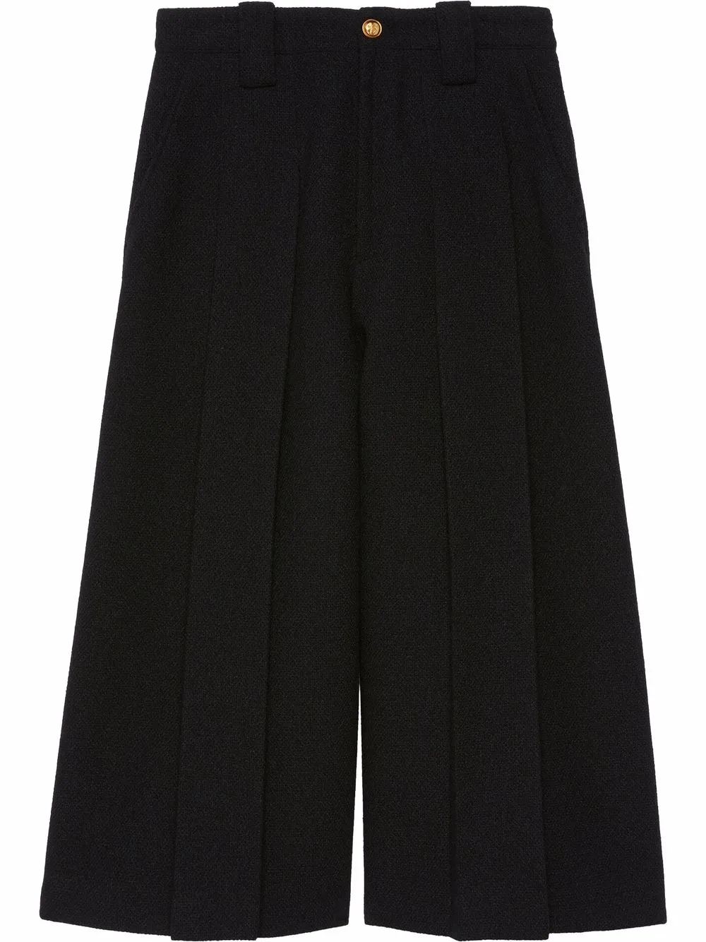 Image 1 of Gucci tweed pleated palazzo trousers