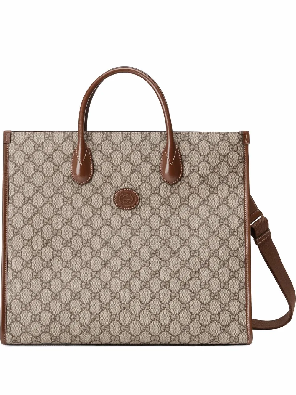 Gucci Original GG Supreme Coated Canvas Tote Small QFB0060L0H036