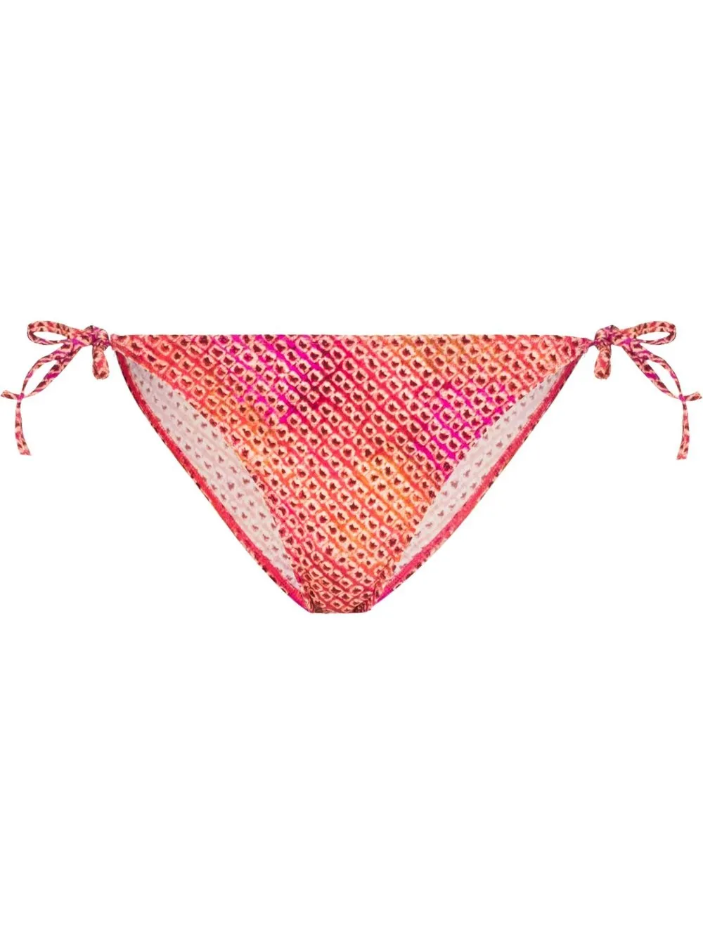 

Isabel Marant Sonny abstract-print bikini bottoms - Pink