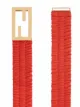 Fendi FF logo plaque belt