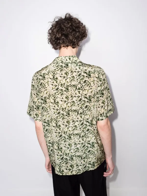 Nanushka abstract-print Silk Shirt 