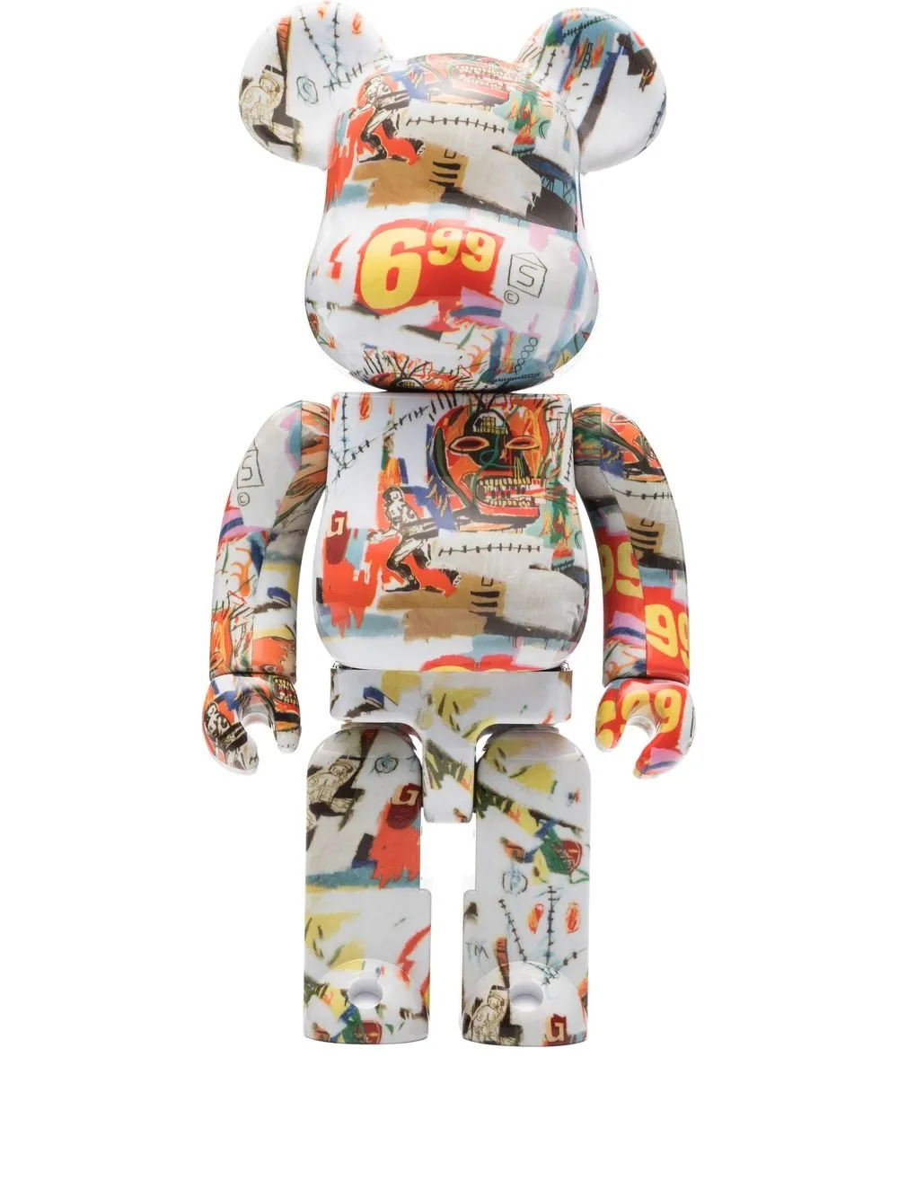 

Medicom Toy figura decorativa Medicom Toy x Andy Warhol x JM Basquiat Be@rbrick - Gris