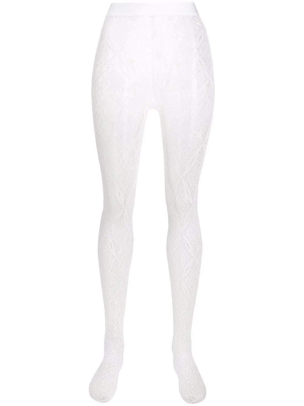  White Lace Tights For Women