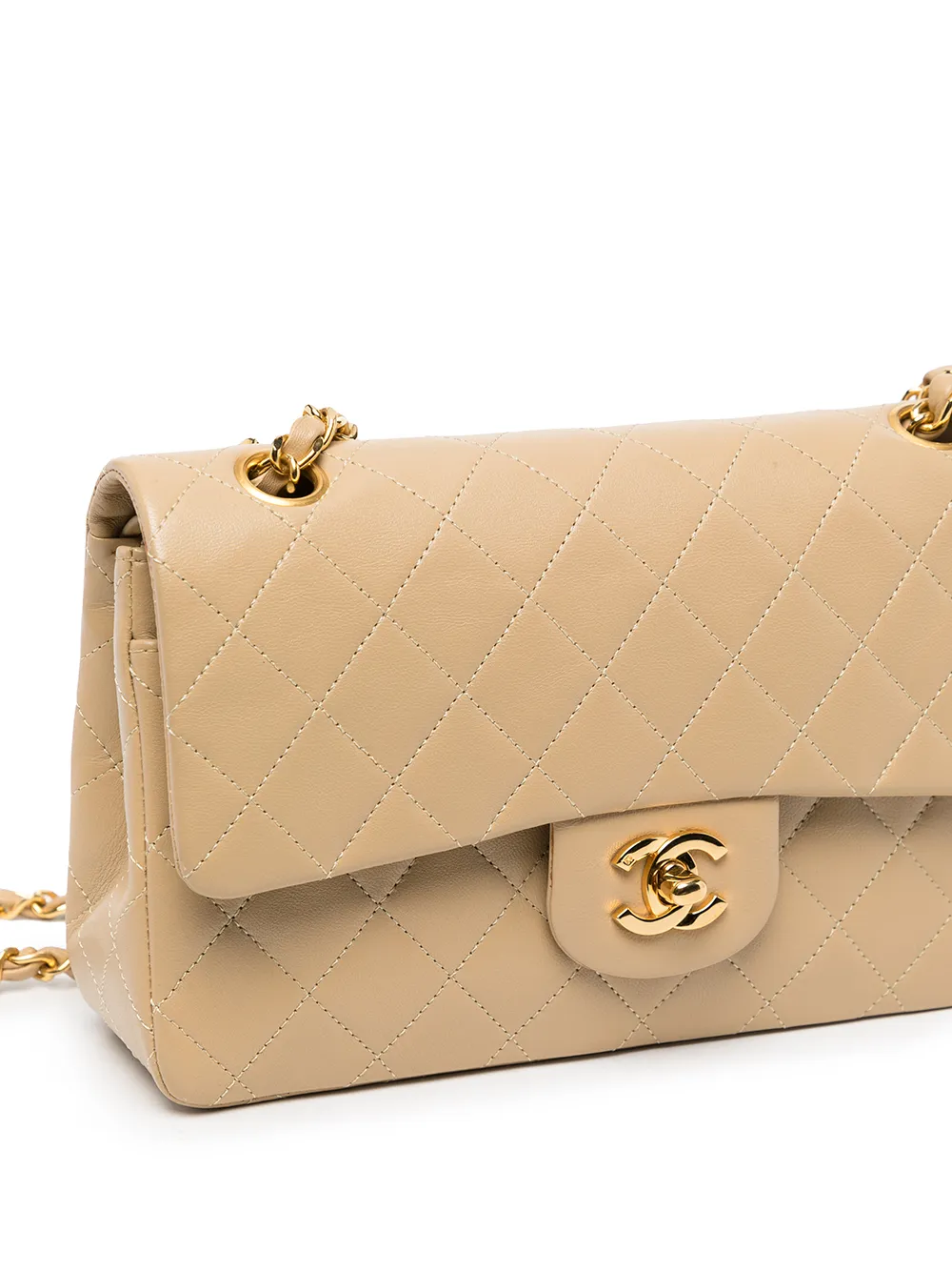 фото Chanel pre-owned маленькая сумка на плечо double flap 1990-х годов