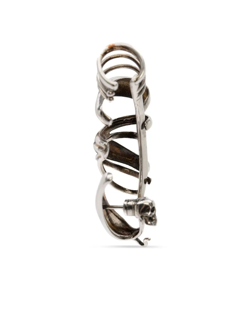 Alexander McQueen Oorring - Zilver