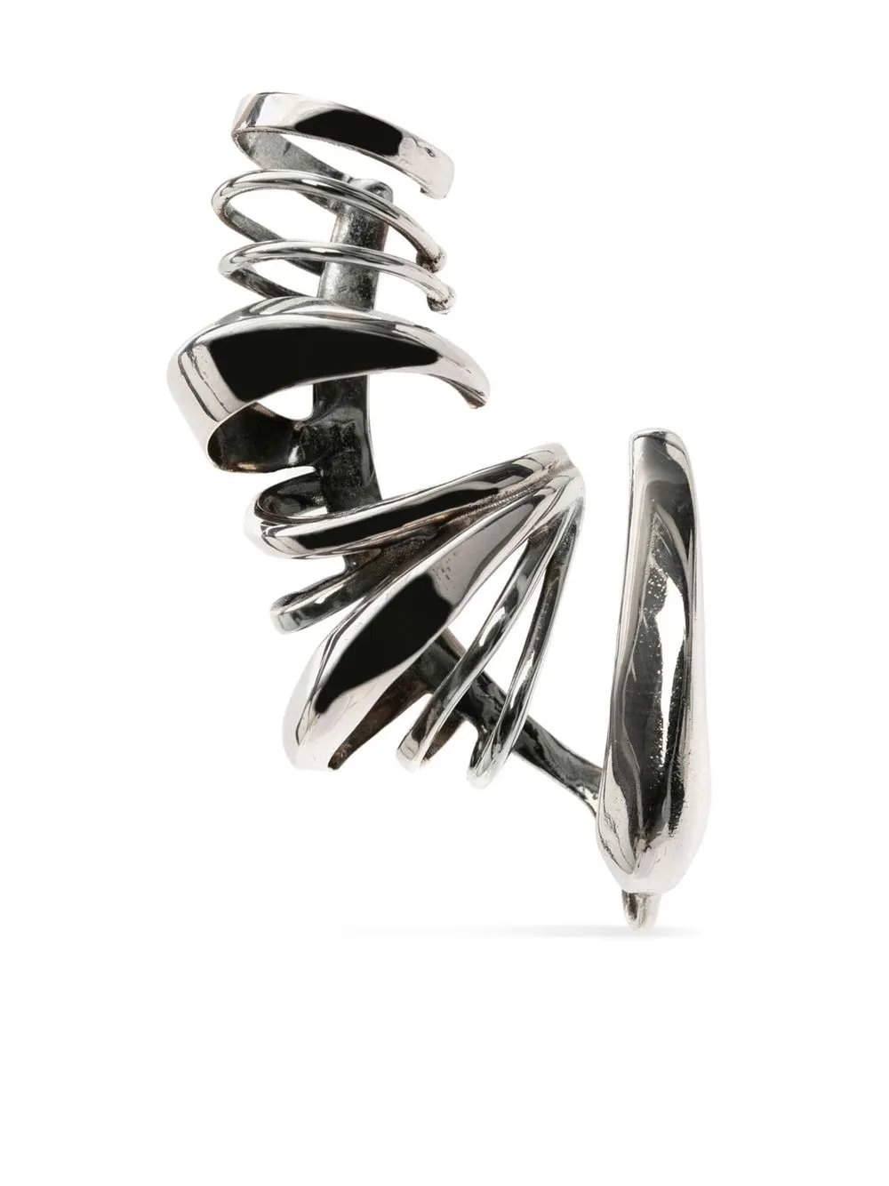 

Alexander McQueen hoop-ear-piece - Silver
