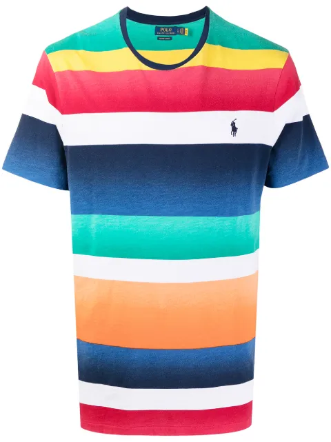 stripe-print cotton T-Shirt