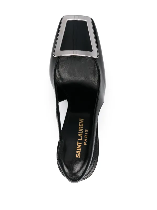 Cassandra leather flip flops