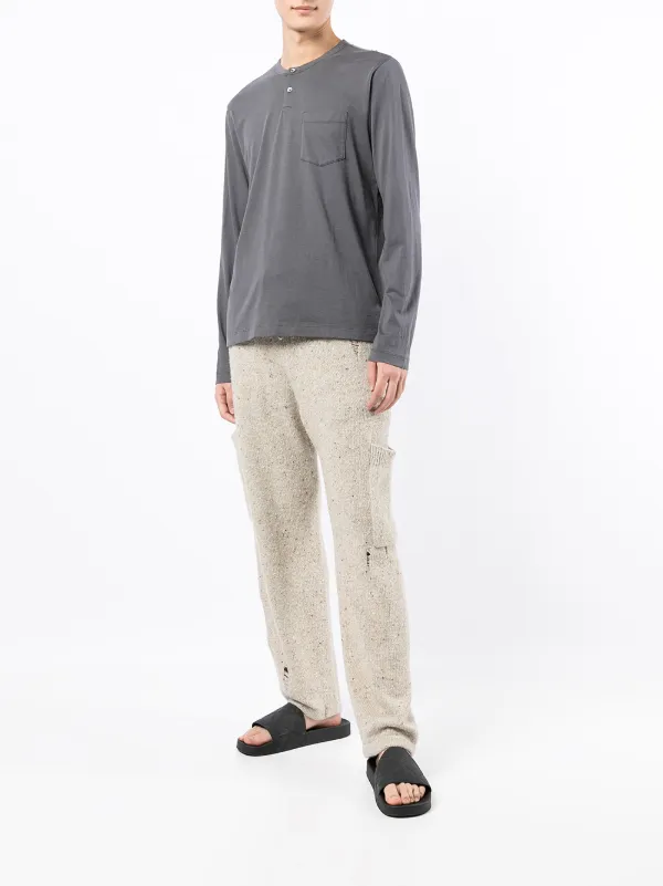 James Perse Henley Longsleeved Jersey 