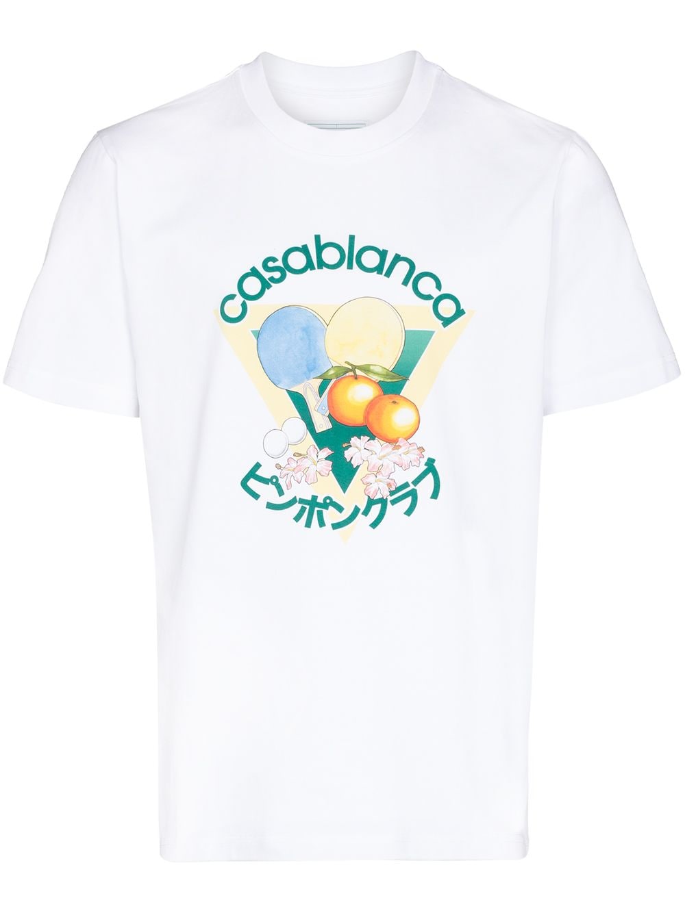 фото Casablanca футболка с принтом ping pong