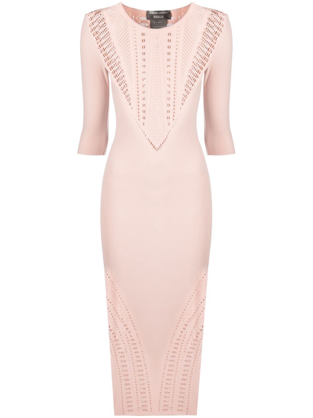 

Wolford vestido Ajouré - Rosado