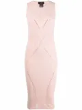Wolford Ajouré Net mid-length dress - Pink