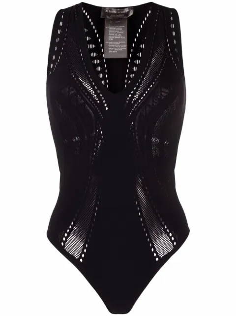 Wolford Ajouré mesh-panel body