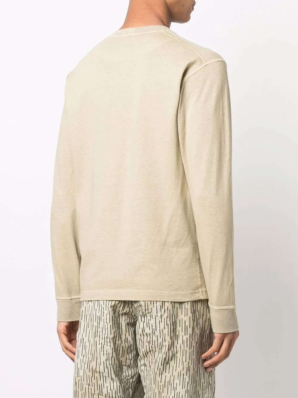 фото Stone island топ с длинными рукавами и нашивкой-логотипом