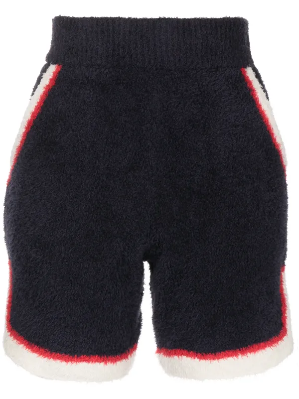 Undercover サイドストライプ ショートパンツ | ブルー | FARFETCH JP