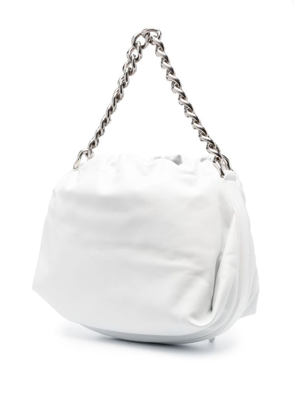 Alexander mcqueen discount white handbag