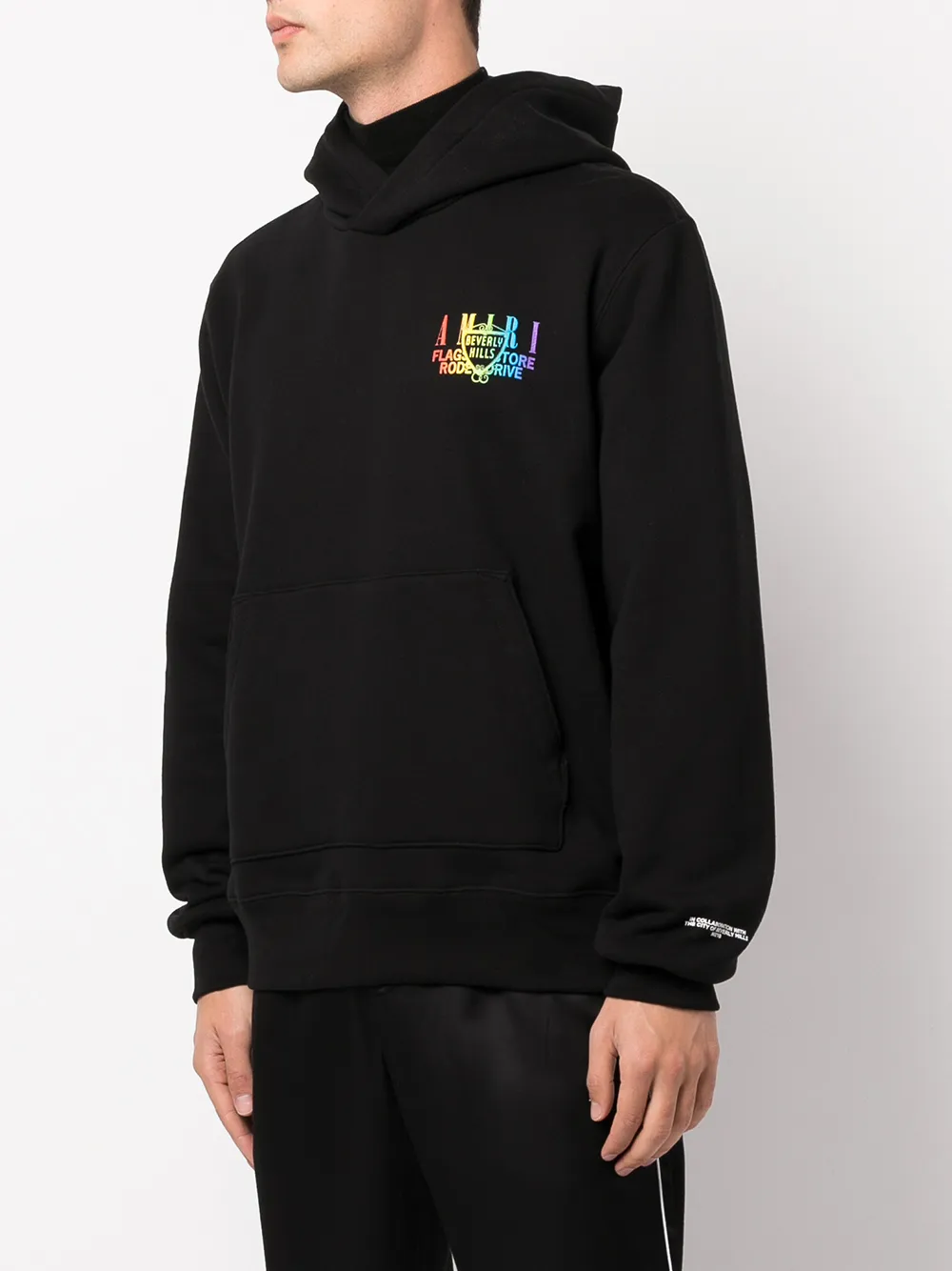 AMIRI Hoodie met logoprint Zwart