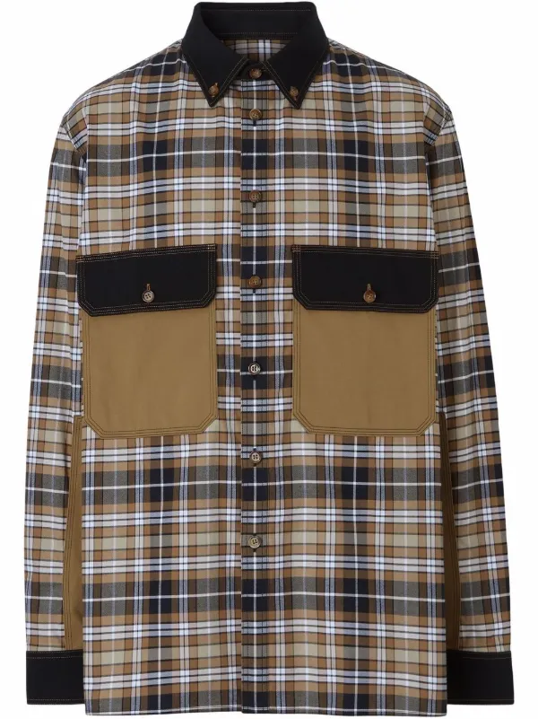 camisa burberry farfetch