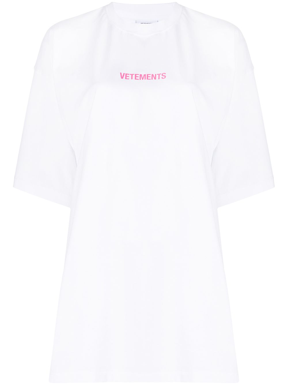 фото Vetements футболка с логотипом