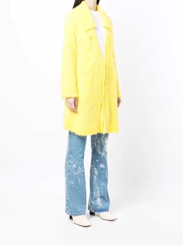 Undercover ニットコート | イエロー | FARFETCH JP