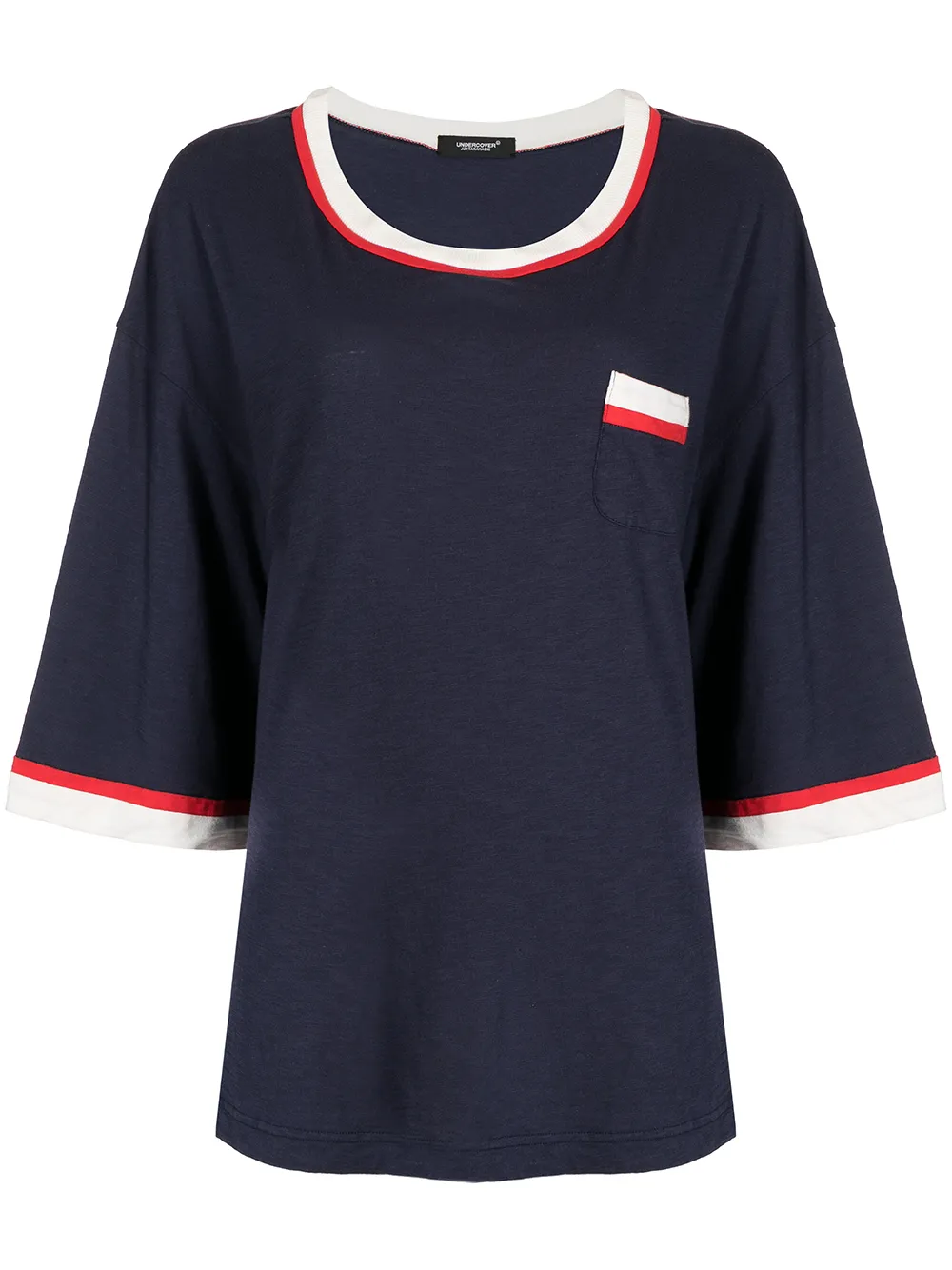

Undercover camisa con detalle de rayas - Azul
