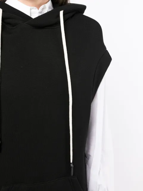 yohji yamamoto moletom com capuz