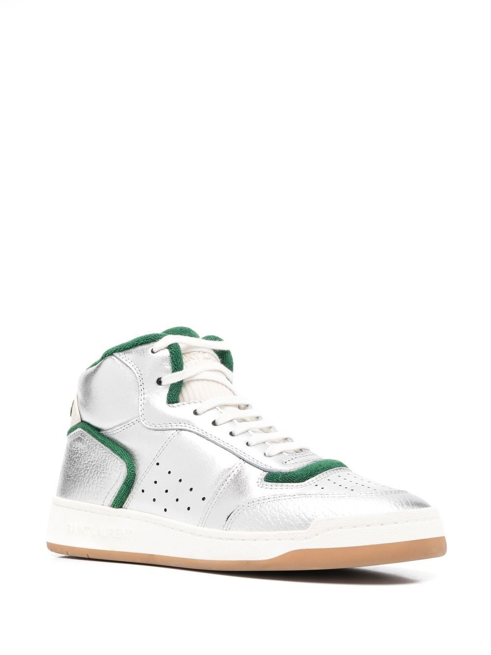 Saint Laurent SL80 high-top sneakers - Grijs