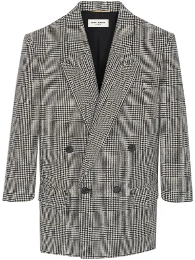 Saint Laurent houndstooth double 