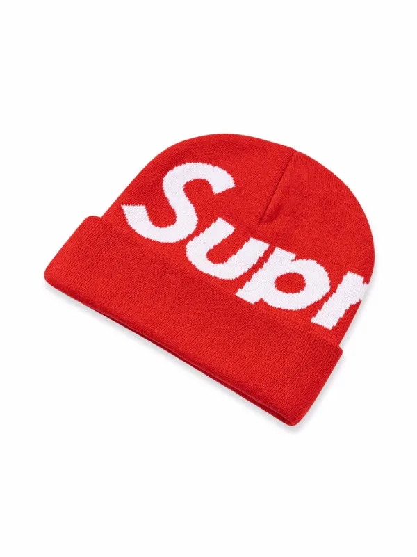 Supreme Big Logo Knitted Beanie