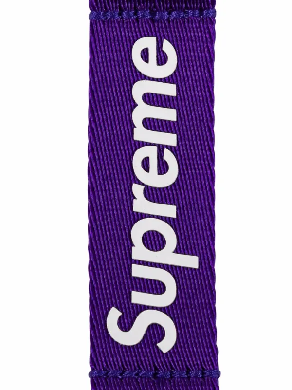 Supreme Webbing Keychain Black