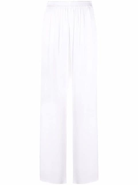 Giorgio Armani - wide-leg silk trousers