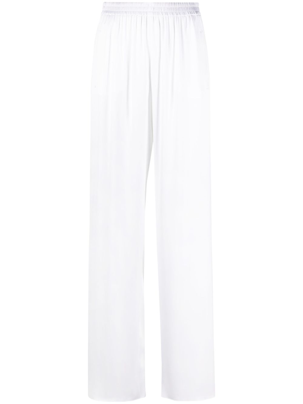 Giorgio Armani wide-leg silk trousers Women