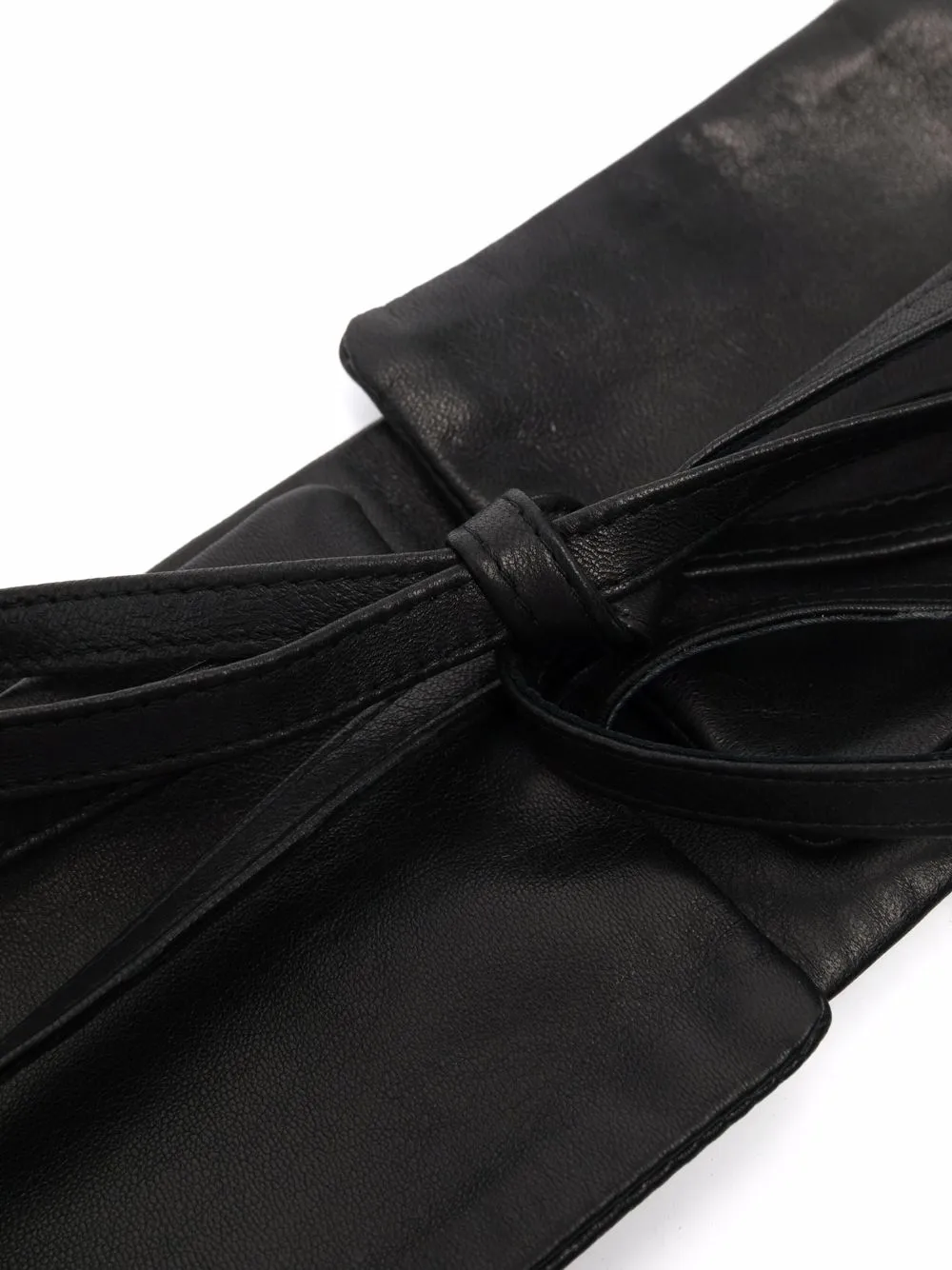 FURLING BY GIANI Leren riem - Zwart